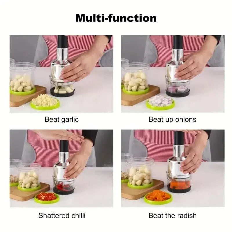 Stainless Steel Garlic Cutter - A-1 Thread Vault