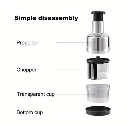 Stainless Steel Garlic Cutter - A-1 Thread Vault