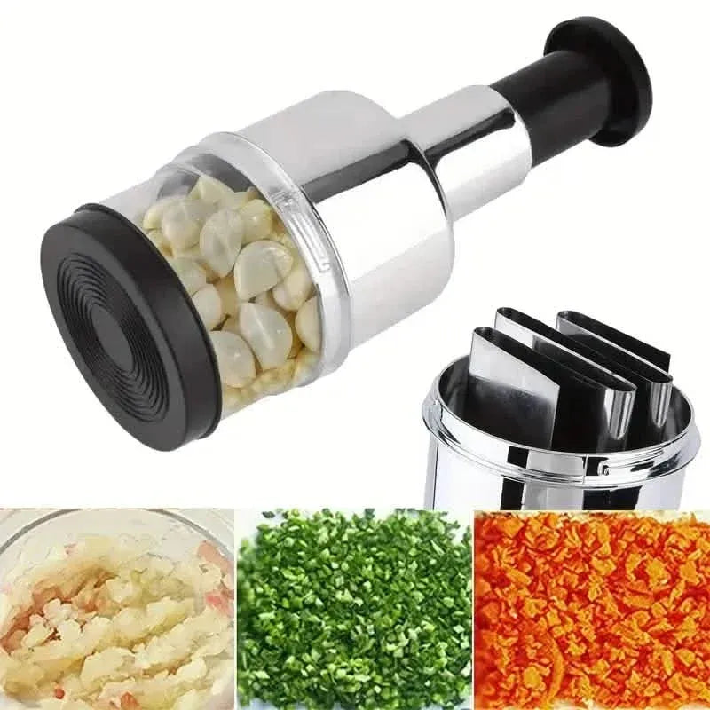 Stainless Steel Garlic Cutter - A-1 Thread Vault