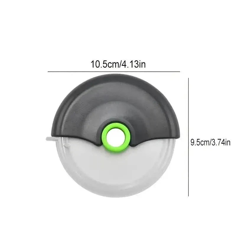 Stainless Steel Round Wheel Cutter with Lid - A-1 Thread Vault
