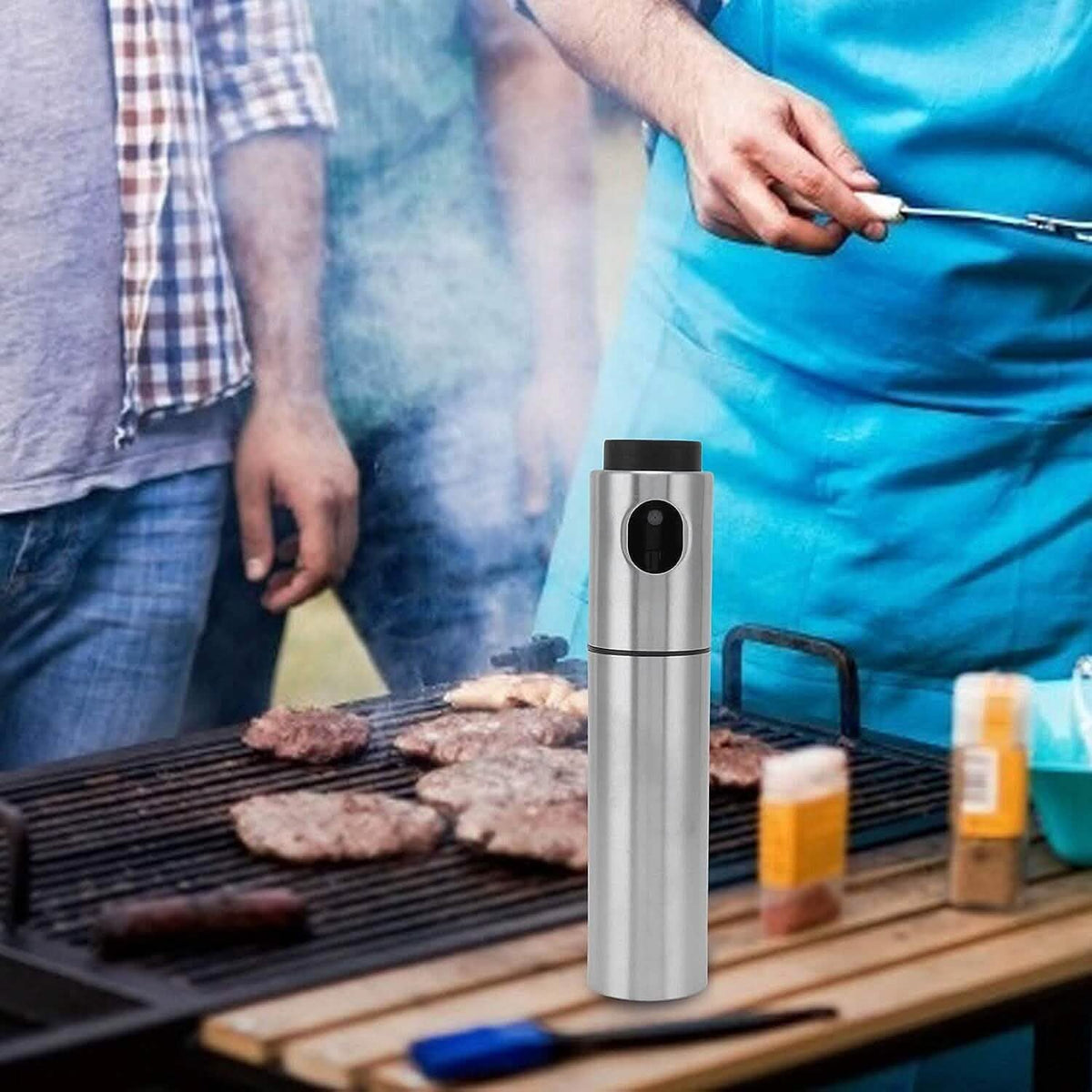 Stainless Steel Sprayer Dispenser, Dressing Spray Grilling Olive Oil - A-1 Thread Vault
