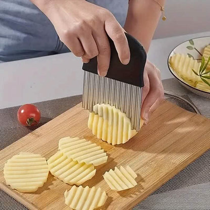 Stainless Steel Versatile Crinkle Cutter - A-1 Thread Vault
