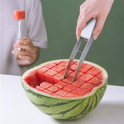 Stainless Steel Watermelon Cube Cutter - A-1 Thread Vault