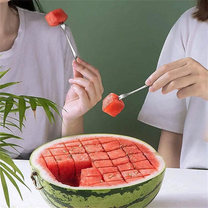 Stainless Steel Watermelon Cube Cutter - A-1 Thread Vault