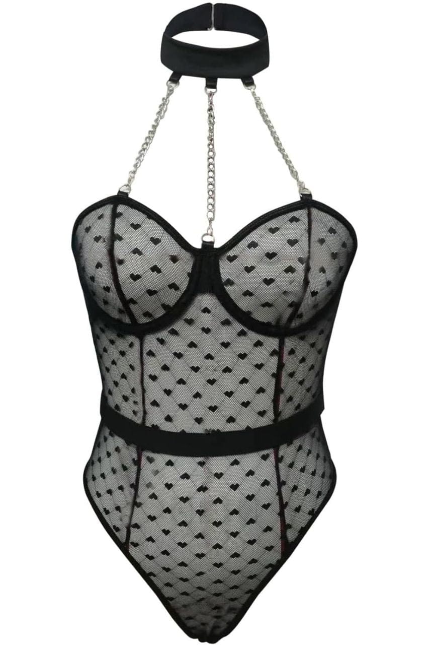 Stealing Hearts Collared Teddy - A-1 Thread Vault