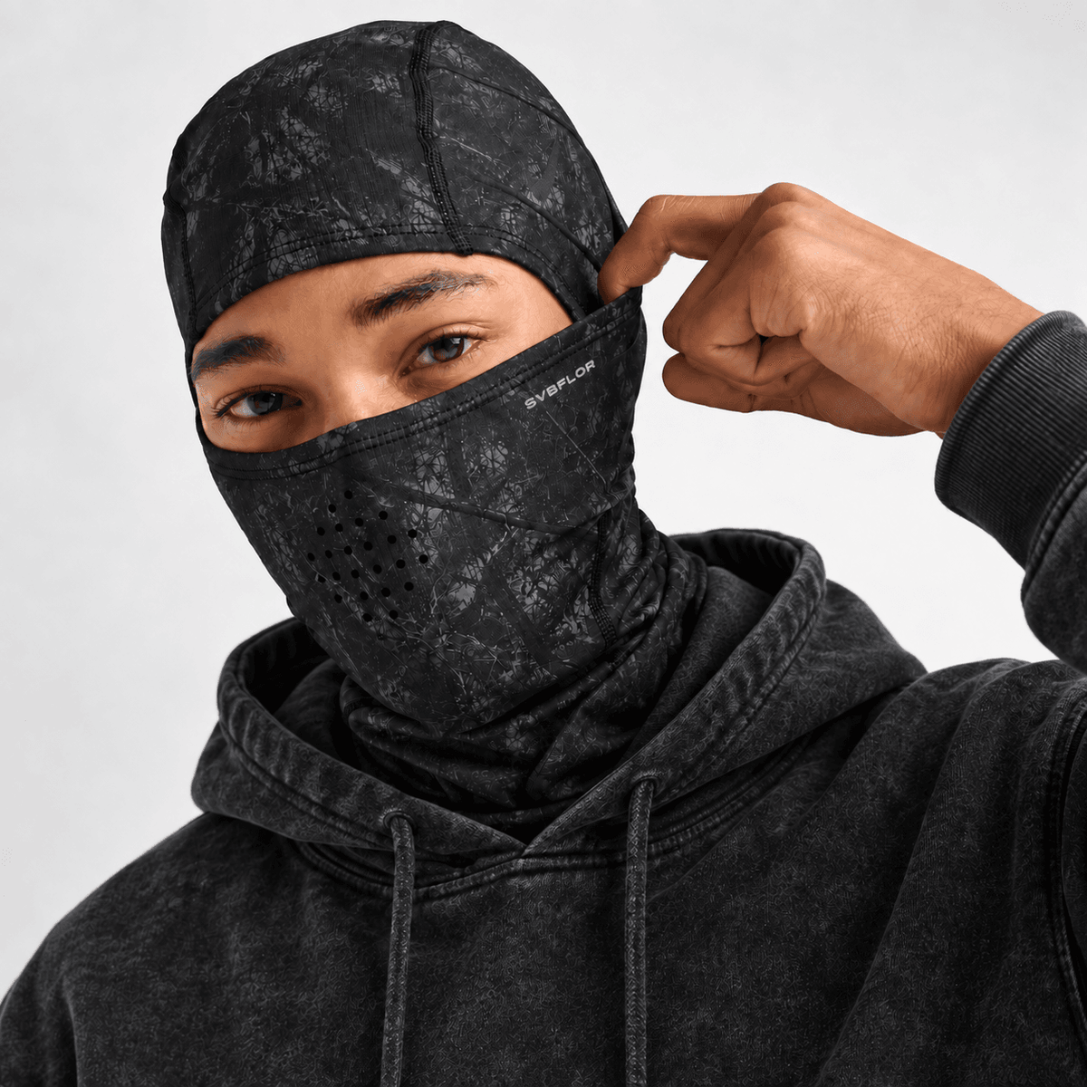 STEALTH Thermal Hood – Camo Balaclava - A-1 Thread Vault