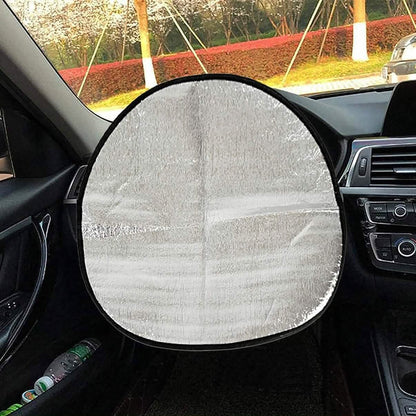Steering Wheel Sun Protection Heat Reflective Cover Protector Cover - A-1 Thread Vault