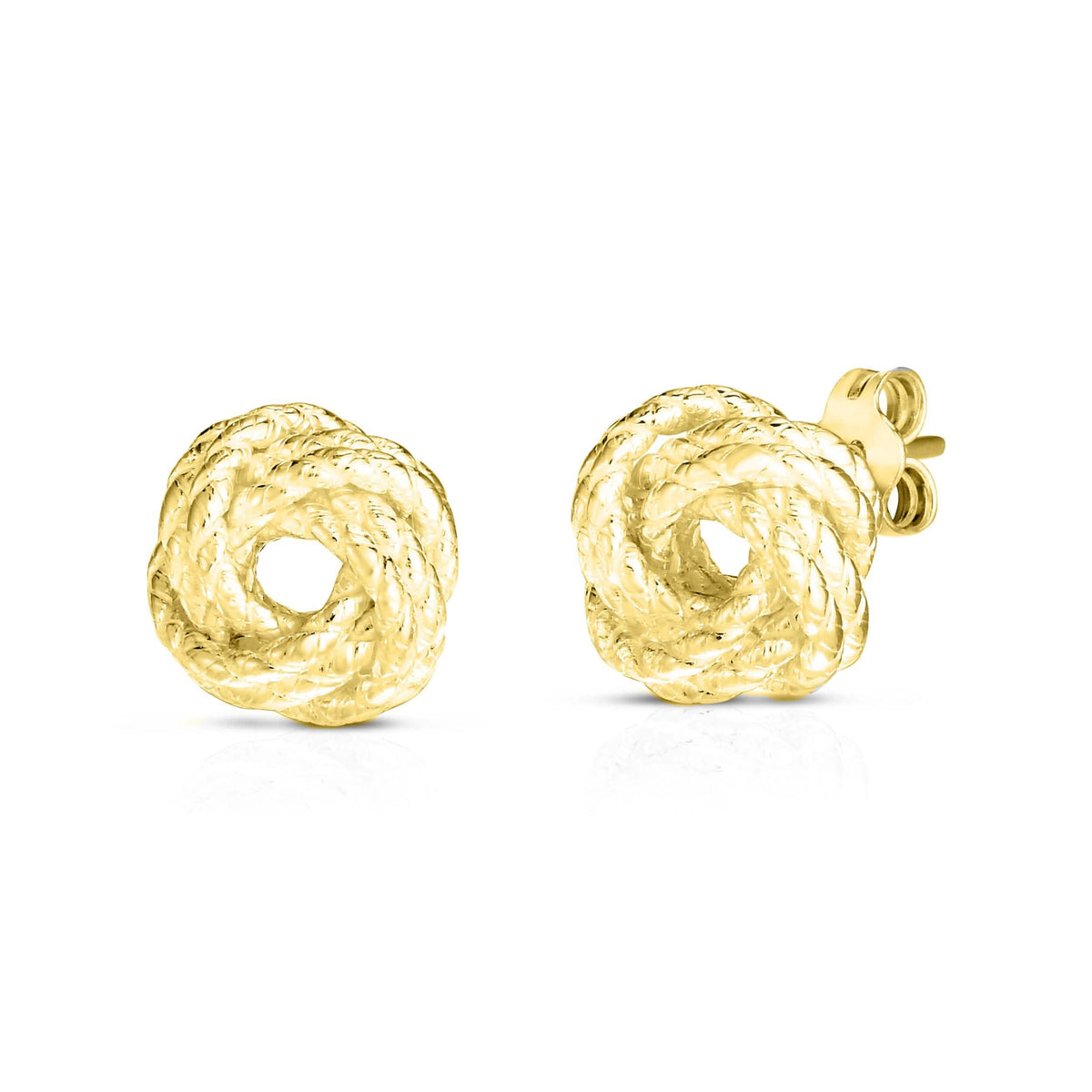 Sterling Silver Love Knot Earring - A-1 Thread Vault