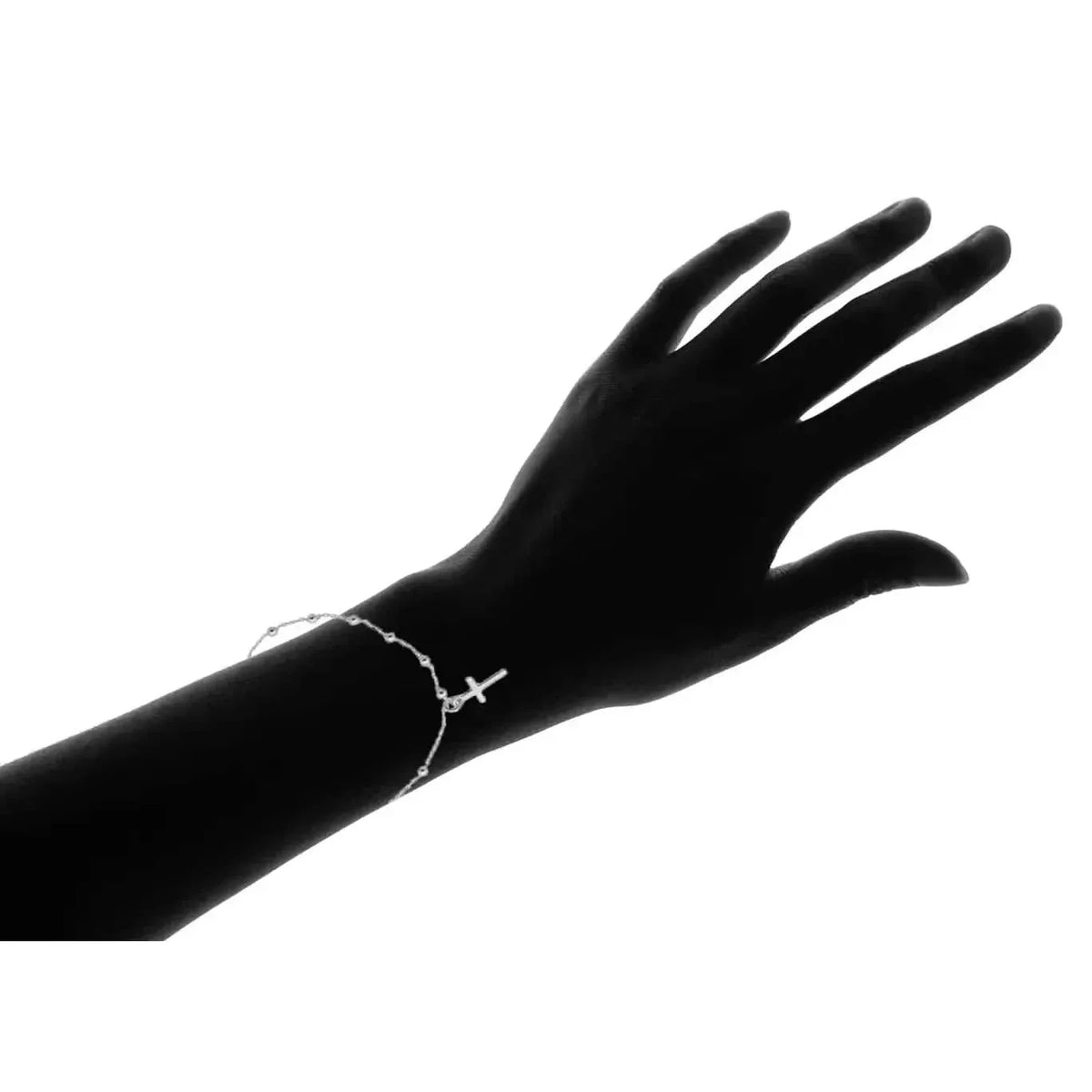 Sterling Silver Rosary Bracelet - A-1 Thread Vault
