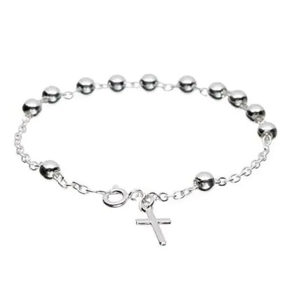 Sterling Silver Rosary Bracelet - A-1 Thread Vault