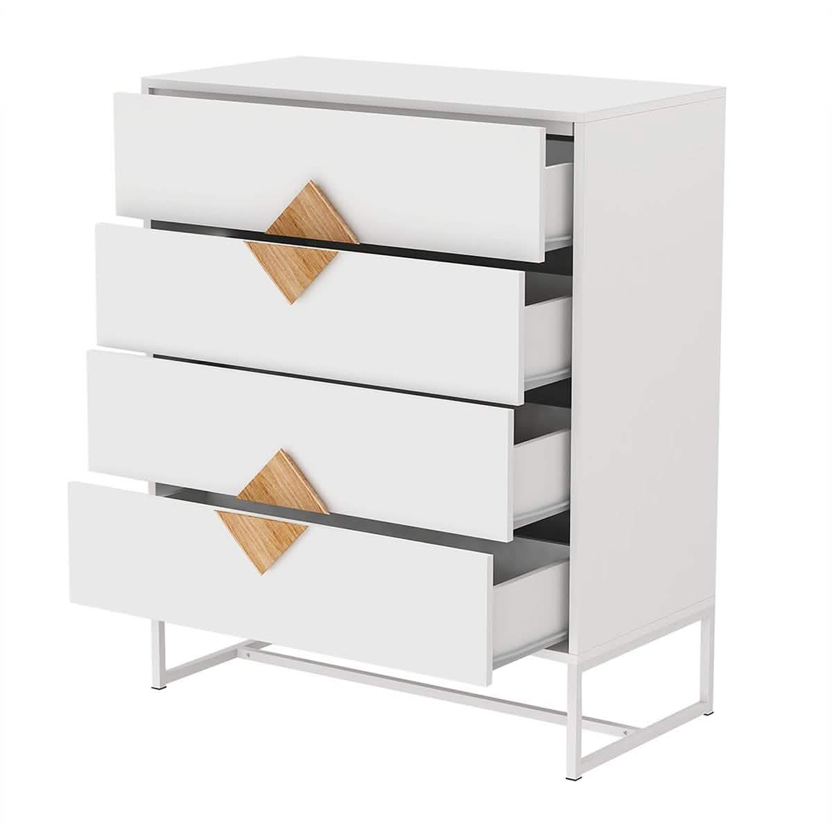 Storage Sideboard Cabinet White - A-1 Thread Vault