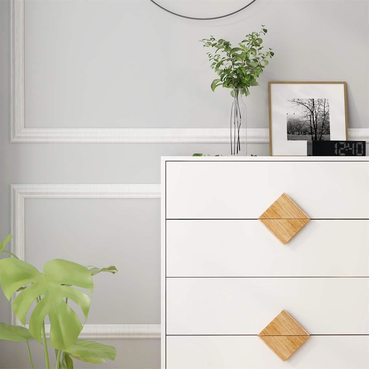 Storage Sideboard Cabinet White - A-1 Thread Vault