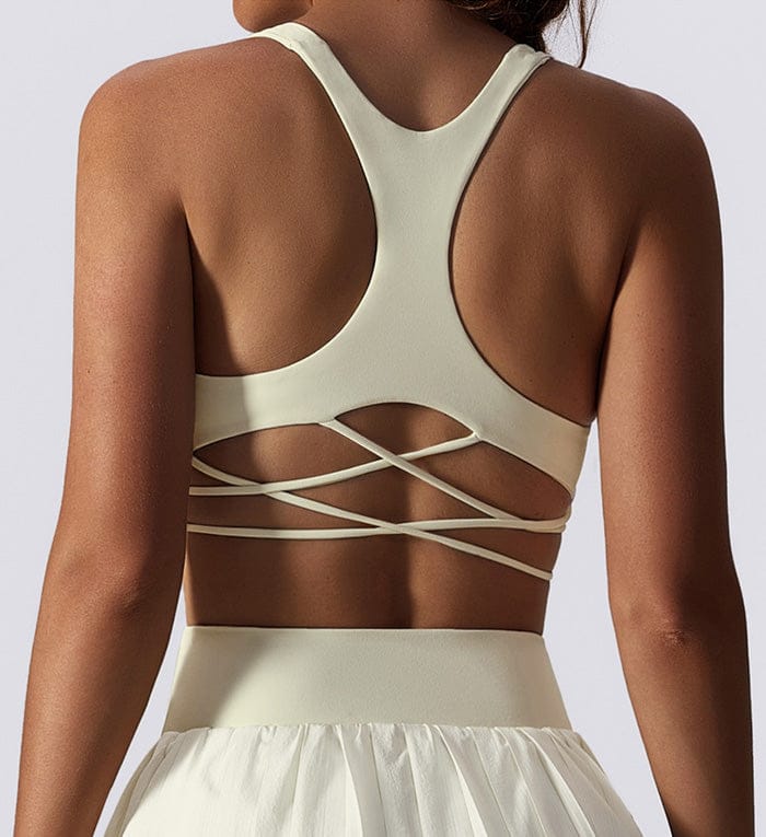Strappy Back Sports Bra - A-1 Thread Vault