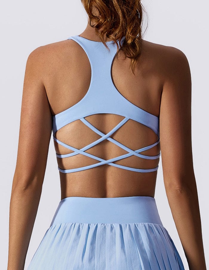 Strappy Back Sports Bra - A-1 Thread Vault