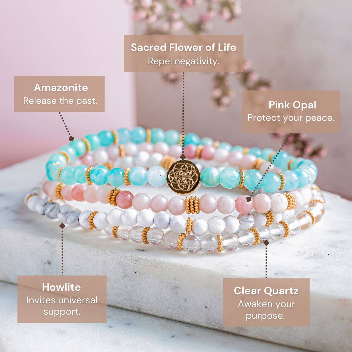Stress Reliever Bracelet Pack of 4 - A-1 Thread Vault