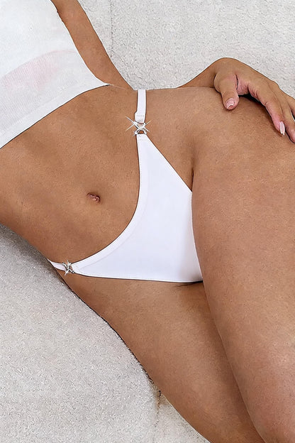 Stretch Thong with Rhinestones - A-1 Thread Vault