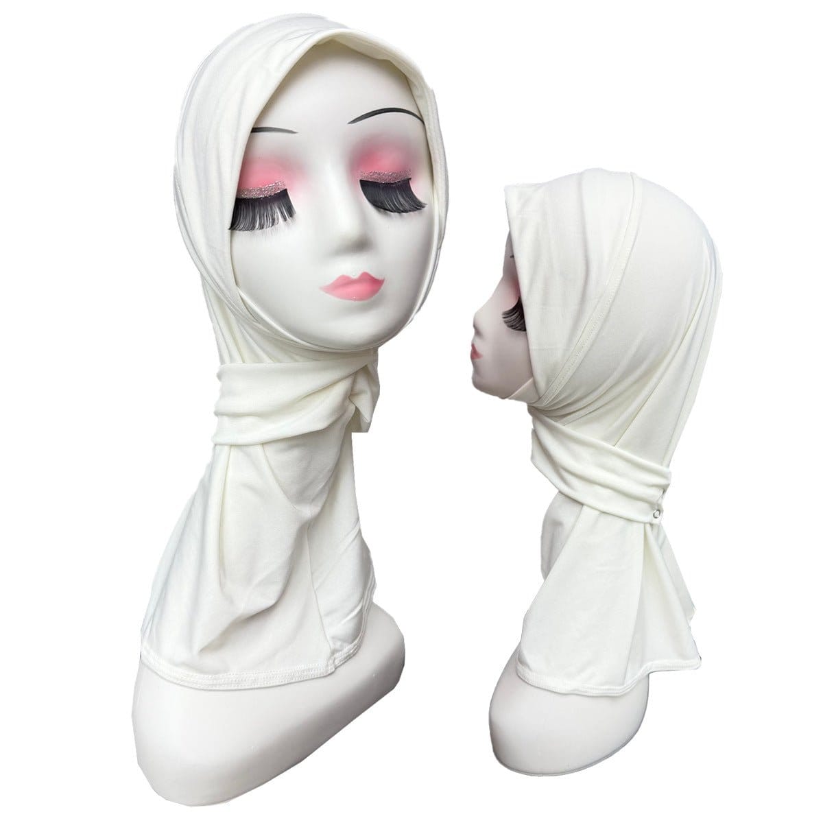 Stretch Underscarf Hijab Cap with Snap Button(MH234) - A-1 Thread Vault