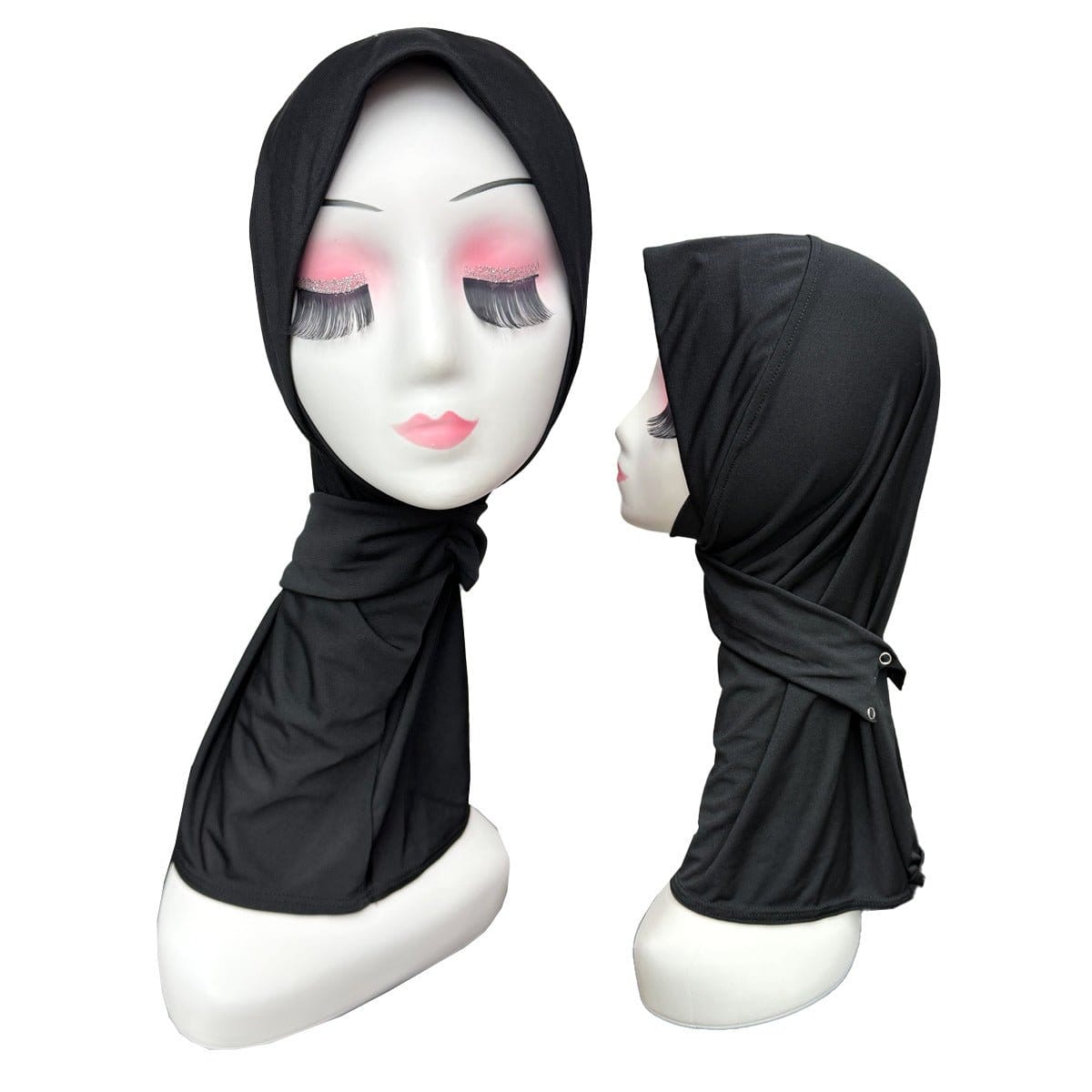Stretch Underscarf Hijab Cap with Snap Button(MH234) - A-1 Thread Vault