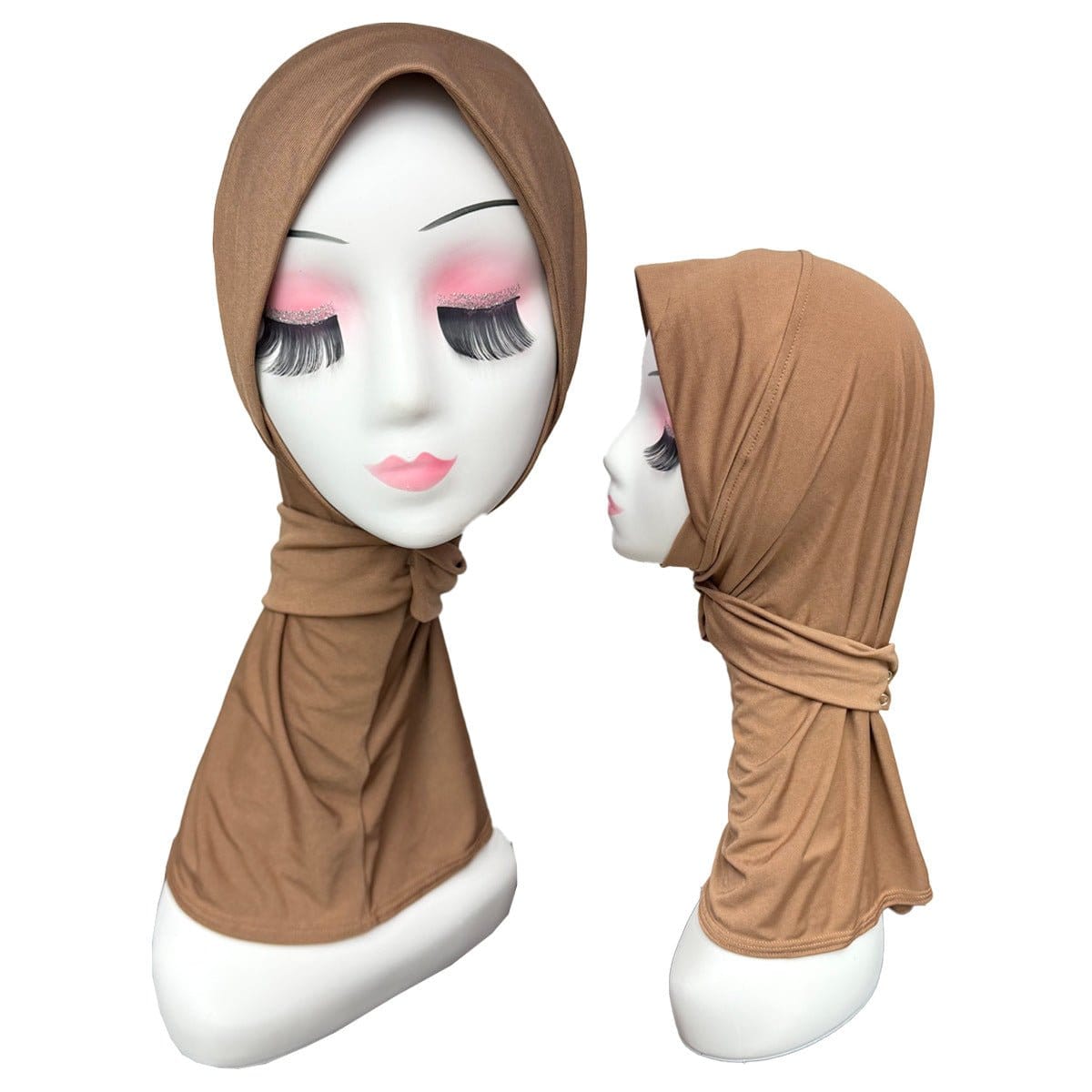 Stretch Underscarf Hijab Cap with Snap Button(MH234) - A-1 Thread Vault