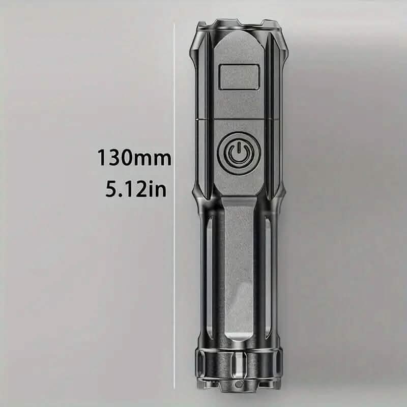 Strong Telescopic Light Zoom Flashlight - A-1 Thread Vault