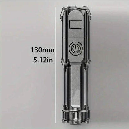 Strong Telescopic Light Zoom Flashlight - A-1 Thread Vault