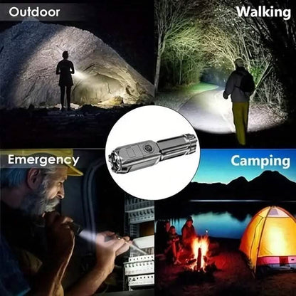Strong Telescopic Light Zoom Flashlight - A-1 Thread Vault