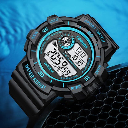 Student Electronic Sports Watch Male - A-1 Thread Vault