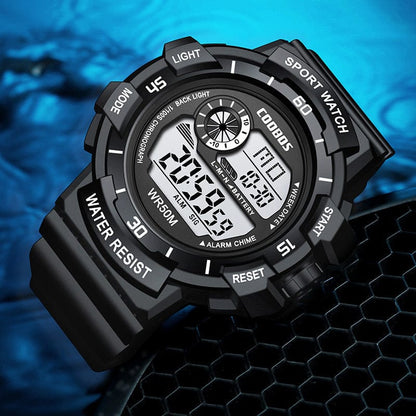 Student Electronic Sports Watch Male - A-1 Thread Vault