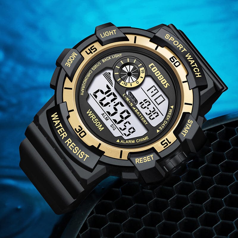 Student Electronic Sports Watch Male - A-1 Thread Vault