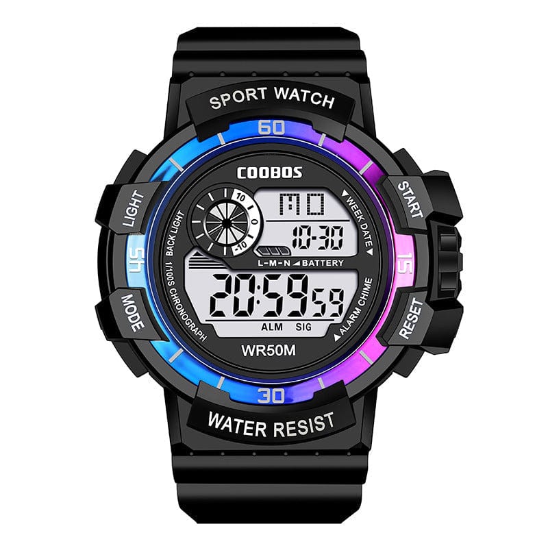 Student Electronic Sports Watch Male - A-1 Thread Vault