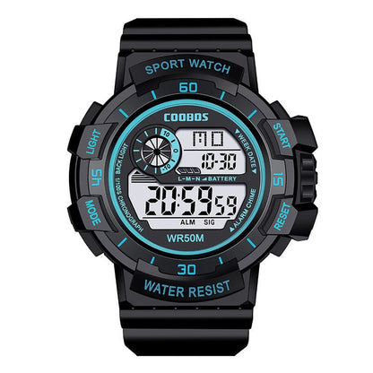 Student Electronic Sports Watch Male - A-1 Thread Vault