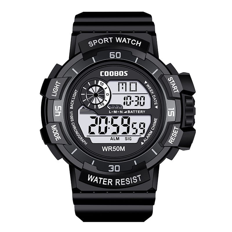 Student Electronic Sports Watch Male - A-1 Thread Vault