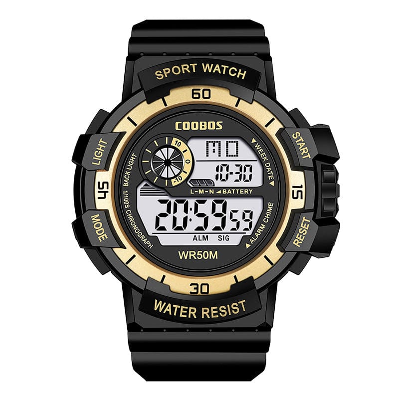 Student Electronic Sports Watch Male - A-1 Thread Vault