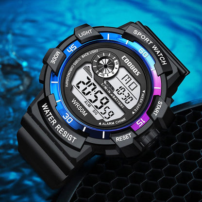 Student Electronic Sports Watch Male - A-1 Thread Vault