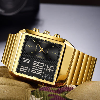 Stylish And Versatile Quartz Men's Watch Good-looking - A-1 Thread Vault