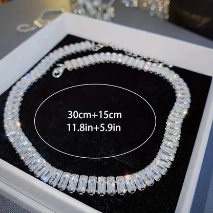 Stylish Charming Thick Tennis High Quality Sparkling Women's Jewelry - A-1 Thread Vault