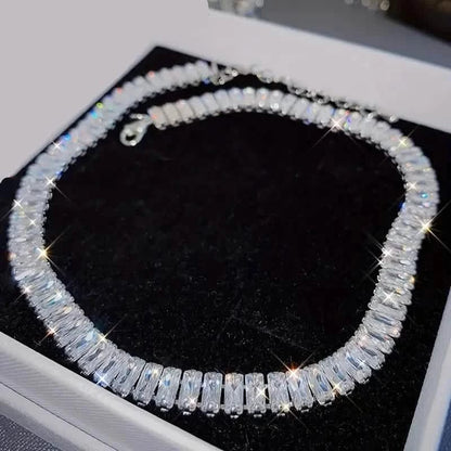 Stylish Charming Thick Tennis High Quality Sparkling Women's Jewelry - A-1 Thread Vault