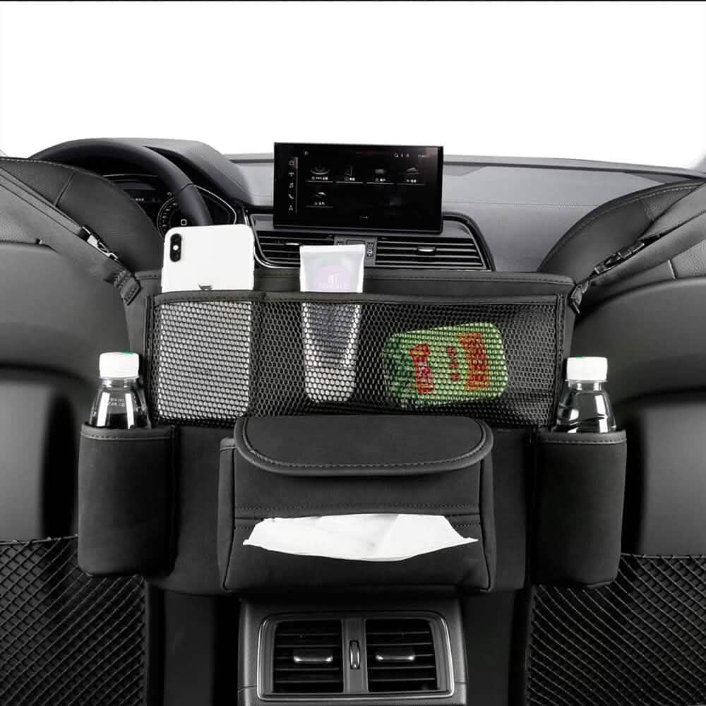 Suede Large Capacity Car Purse Holder - A-1 Thread Vault