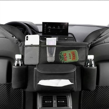 Suede Large Capacity Car Purse Holder - A-1 Thread Vault