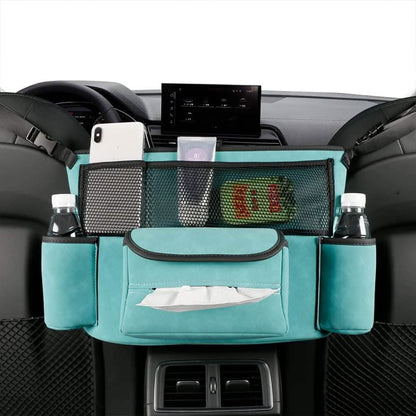 Suede Large Capacity Car Purse Holder - A-1 Thread Vault