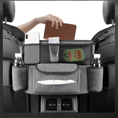 Suede Large Capacity Car Purse Holder - A-1 Thread Vault