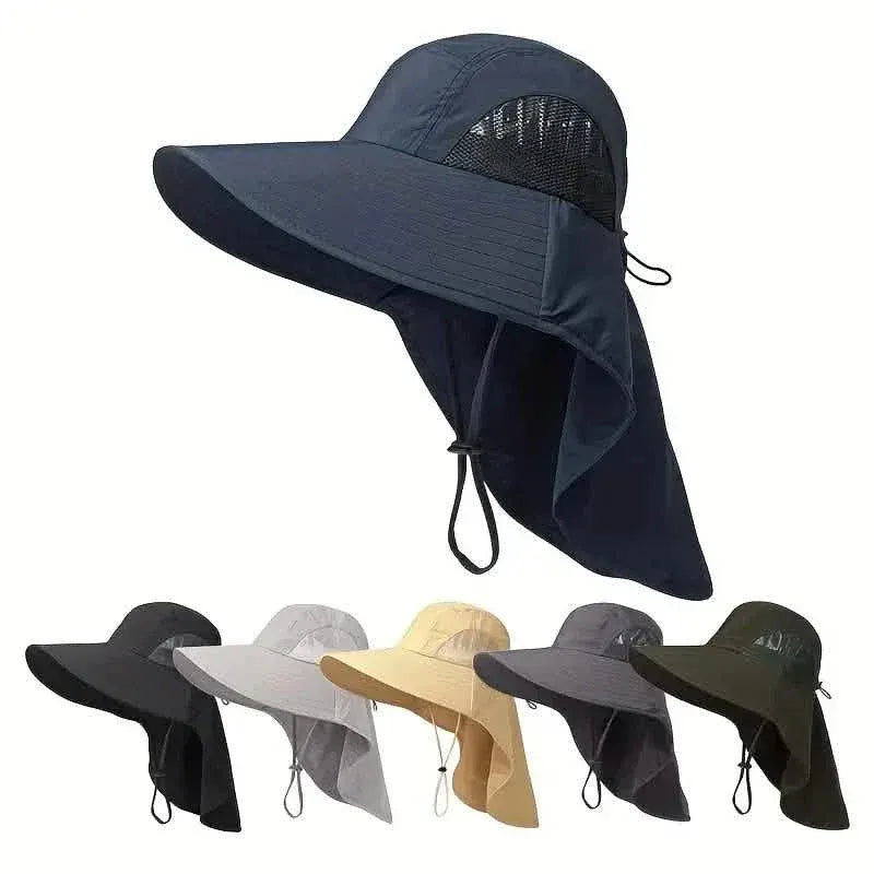 Summer Beach Neck Sunscreen Hat - A-1 Thread Vault