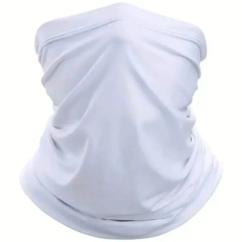 Summer Face Cover Scarf, Moisture Wicking Breathable Stretch Face Neck Gaiter Mask - A-1 Thread Vault