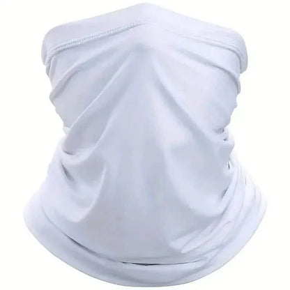 Summer Face Cover Scarf, Moisture Wicking Breathable Stretch Face Neck Gaiter Mask - A-1 Thread Vault