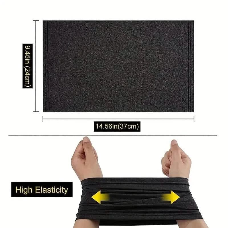 Summer Face Cover Scarf, Moisture Wicking Breathable Stretch Face Neck Gaiter Mask - A-1 Thread Vault