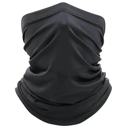 Summer Face Cover Scarf, Moisture Wicking Breathable Stretch Face Neck Gaiter Mask - A-1 Thread Vault