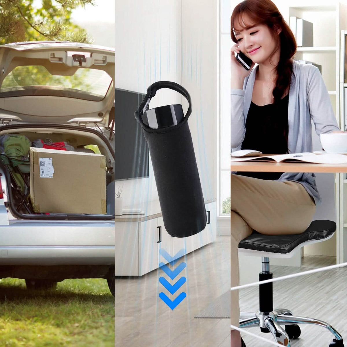 Summer Water Cooling System Seat Cushion with Fans 3 Speeds - A-1 Thread Vault
