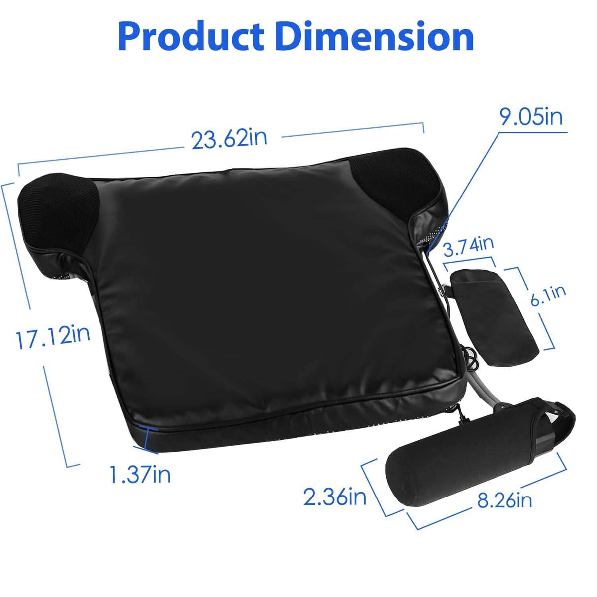 Summer Water Cooling System Seat Cushion with Fans 3 Speeds - A-1 Thread Vault