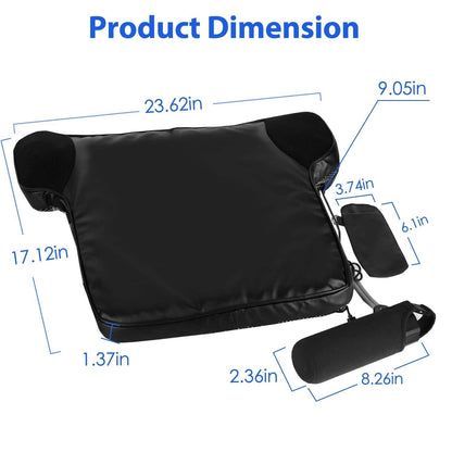Summer Water Cooling System Seat Cushion with Fans 3 Speeds - A-1 Thread Vault