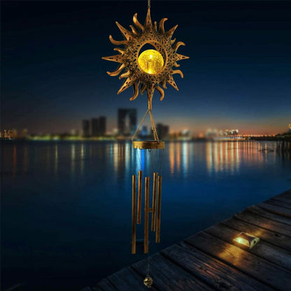 Sun Solar Wind Chimes - A-1 Thread Vault